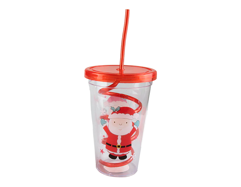 Christmas Spiral Tumbler